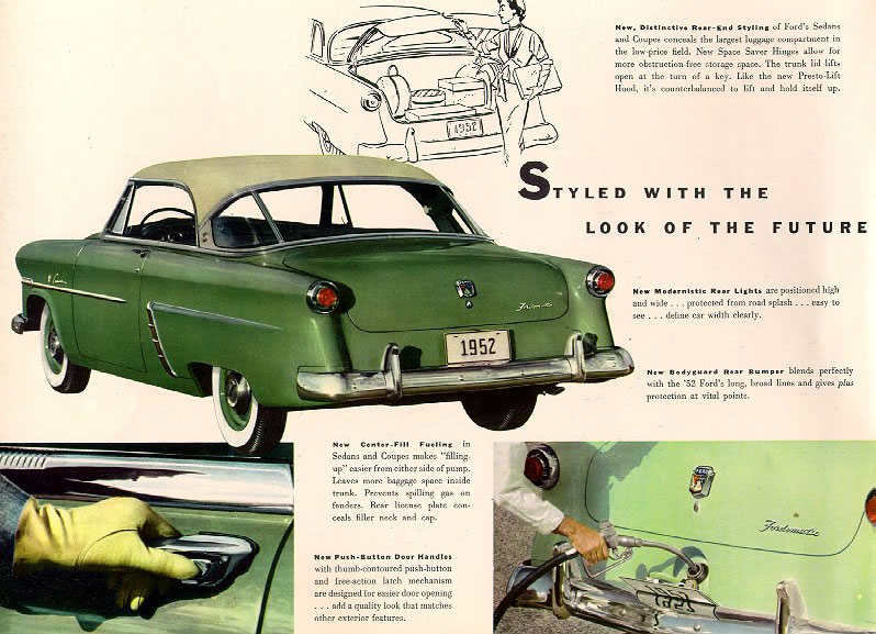 1952 Ford Brochure Page 7